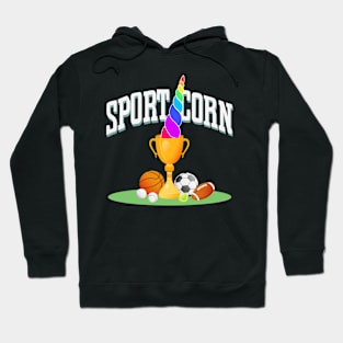 Sporty Unicorn Hoodie